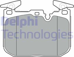 DELPHI set placute frana, frana disc DELPHI LP3383 (LP3383)