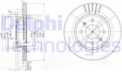 DELPHI Disc frana DELPHI BG3934 (BG3934) - automobilus