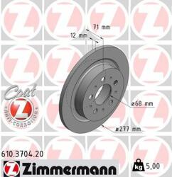 ZIMMERMANN Disc frana ZIMMERMANN COAT Z 610.3704. 20 (610.3704.20)