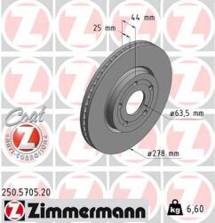 ZIMMERMANN Disc frana ZIMMERMANN COAT Z 250.5705. 20 (250.5705.20)