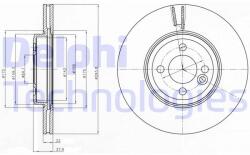 DELPHI Disc frana DELPHI BG4184 (BG4184) - automobilus