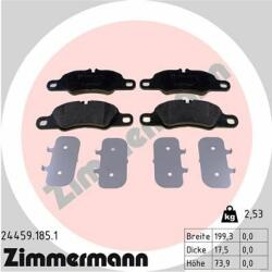 ZIMMERMANN set placute frana, frana disc ZIMMERMANN 24459.185. 1