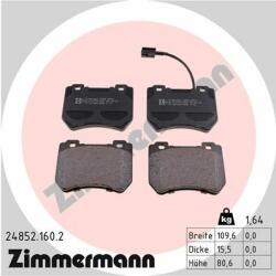 ZIMMERMANN set placute frana, frana disc ZIMMERMANN 24852.160. 2