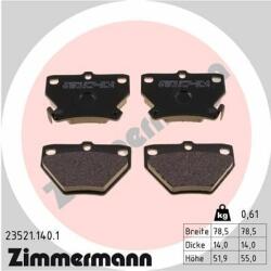 ZIMMERMANN set placute frana, frana disc ZIMMERMANN 23521.140. 1