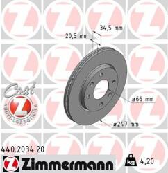 ZIMMERMANN Disc frana ZIMMERMANN 440.2034. 20