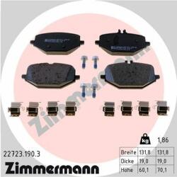 ZIMMERMANN set placute frana, frana disc ZIMMERMANN 22723.190. 3 - automobilus