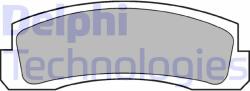 DELPHI set placute frana, frana disc DELPHI LP189 (LP189)
