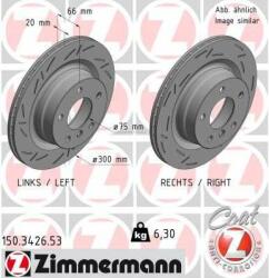 ZIMMERMANN Disc frana ZIMMERMANN BLACK Z 150.3426. 53 (150.3426.53)