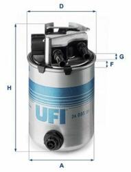 UFI filtru combustibil UFI 24.095. 01 (24.095.01)