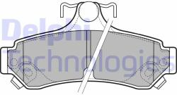 DELPHI set placute frana, frana disc DELPHI LP2700 (LP2700)