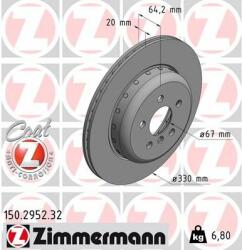 ZIMMERMANN Disc frana ZIMMERMANN FORMULA F 150.2952. 32 (150.2952.32)