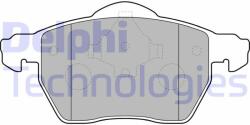 DELPHI set placute frana, frana disc DELPHI LP1687 (LP1687)