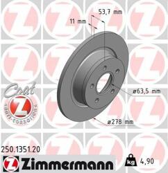 ZIMMERMANN Disc frana ZIMMERMANN COAT Z 250.1351. 20 (250.1351.20)