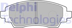 DELPHI set placute frana, frana disc DELPHI LP1560 (LP1560)