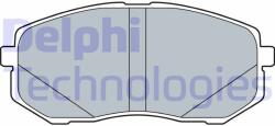 DELPHI set placute frana, frana disc DELPHI LP3538 (LP3538)