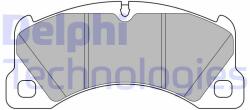 DELPHI set placute frana, frana disc DELPHI LP3629 (LP3629)