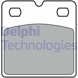 DELPHI set placute frana, frana disc DELPHI LP3405 (LP3405)