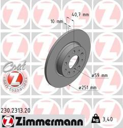 ZIMMERMANN Disc frana ZIMMERMANN COAT Z 230.2313. 20 (230.2313.20)