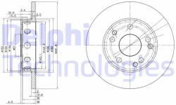DELPHI Disc frana DELPHI BG2288 (BG2288)