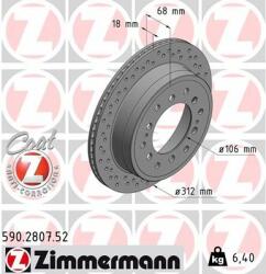 ZIMMERMANN Disc frana ZIMMERMANN SPORT Z 590.2807. 52 (590.2807.52)