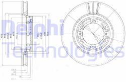 DELPHI Disc frana DELPHI BG4132