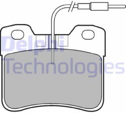 DELPHI set placute frana, frana disc DELPHI LP563 (LP563)