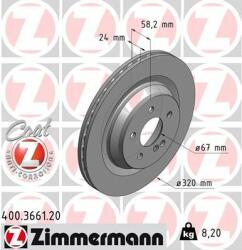 ZIMMERMANN Disc frana ZIMMERMANN COAT Z 400.3661. 20 (400.3661.20)
