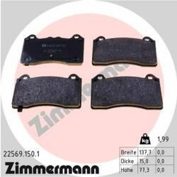 ZIMMERMANN set placute frana, frana disc ZIMMERMANN 22569.150. 1 (22569.150.1)