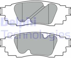 DELPHI set placute frana, frana disc DELPHI LP3392 (LP3392)