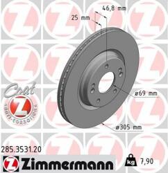 ZIMMERMANN Disc frana ZIMMERMANN COAT Z 285.3531. 20 (285.3531.20)