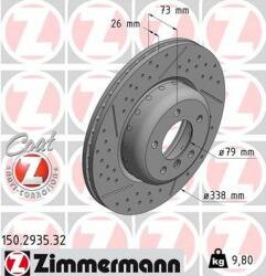 ZIMMERMANN Disc frana ZIMMERMANN FORMULA F 150.2935. 32 (150.2935.32)