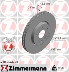 ZIMMERMANN Disc frana ZIMMERMANN COAT Z 430.2646. 20 (430.2646.20)