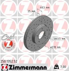 ZIMMERMANN Disc frana ZIMMERMANN 250.1352. 52