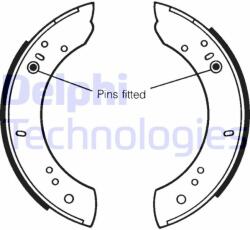 DELPHI Set saboti frana DELPHI LS1072