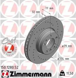 ZIMMERMANN Disc frana ZIMMERMANN SPORT Z 150.1280. 52 (150.1280.52)