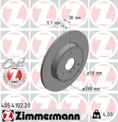 ZIMMERMANN Disc frana ZIMMERMANN COAT Z 405.4102. 20 (405.4102.20)