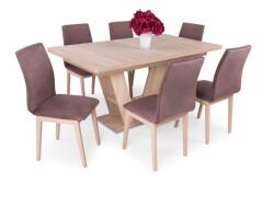  Lotti szék - Prága asztallal (6) (+Ingyenes szállítás)