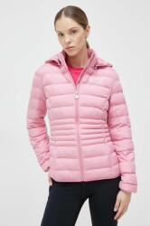 EA7 Emporio Armani rövid kabát női, rózsaszín, átmeneti - rózsaszín S - answear - 46 990 Ft