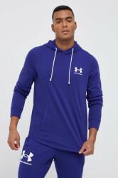 Under Armour felső lila, férfi, nyomott mintás, kapucnis - lila M