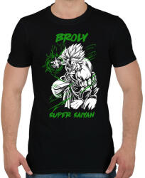 printfashion Broly - Férfi póló - Fekete (12479643)