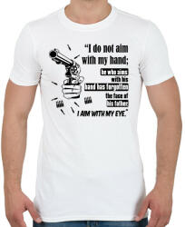 printfashion THE DARK TOWER- Gunlisher - Férfi póló - Fehér (12215486)