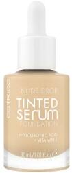 Catrice Nude Drop Tinted Serum Foundation fond de ten 30 ml pentru femei 004N