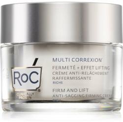 RoC Multi Correxion Anti-Sagging Firm and Lift crema de zi pentru contur si fermitate 50 ml