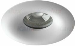 Kanlux 33125 | Flini Kanlux beépíthető lámpa kerek foglalat nélkül Ø99mm 1x MR16 / GU5.3 / GU10 IP65/20 fehér (33125)