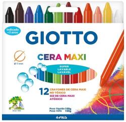 GIOTTO Zsírkréta GIOTTO Cera maxi kerek hegyezett 12 színű (291200) - homeofficeshop