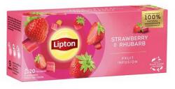 Lipton Ceai Lipton fructe capsuni&rubarba 20plicuri (LP69598480O)