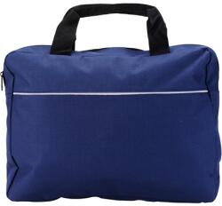  Konferencia táska, füles, 36 x 9 x 37 cm, kék