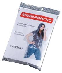  Esőkabát átlátszó XL, tasakban, tok mérete: 9 x 13 cm