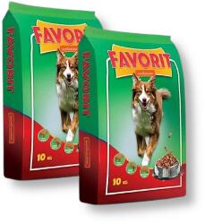Favorit Favorit Száraz kutyaeledel marhahússal 2x10kg