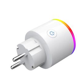 Rovo Priza inteligenta Rovo A12 WiFi, 16A, Monitorizare energie, Alexa, Google Assistant (A12)